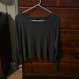 Ribbed Long Sleeve Shirt